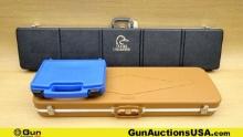 Ducks Unlimited, Gun Guard, Etc. Gun Cases. Very Good. Lot of 3; Two Rifle Hard Cases, Ducks Unlimit