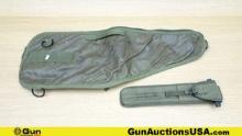 U.S. Military COLLECTOR'S Carry Case, Etc. . Very Good. Lot of 2; 1- U.S. GI M60 Machine Gun Barrel