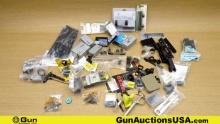 Burris, Weaver, Trijicon, Etc. Parts & Accessories. Very Good. Assorted Gun Parts, Scope Mounts, Sig