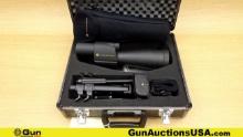 Leupold SEQUOIA Scope. Excellent. 15-45x60 Long Eye Relief, Spotting Scope. Includes Folding Tripod,