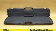 Dosko Sport, SIG Rifle Case. Excellent. Lot of 2; Black Polymer Padded Lockable Rifle Cases. Overall