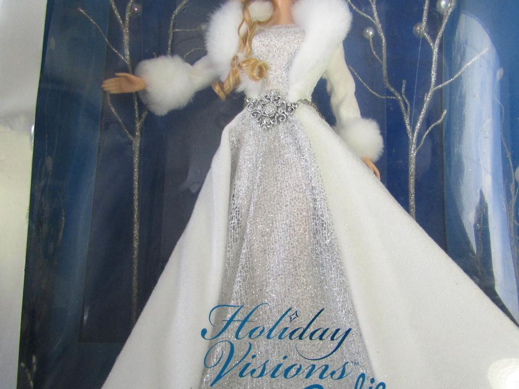 Barbie Doll. 2003 Holiday Visions Barbie. New In Box.