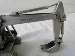 Caterpillar Hydraulic Excavator Pewter Replica Hard Hat Collection by Precision Pewter Artisan's.