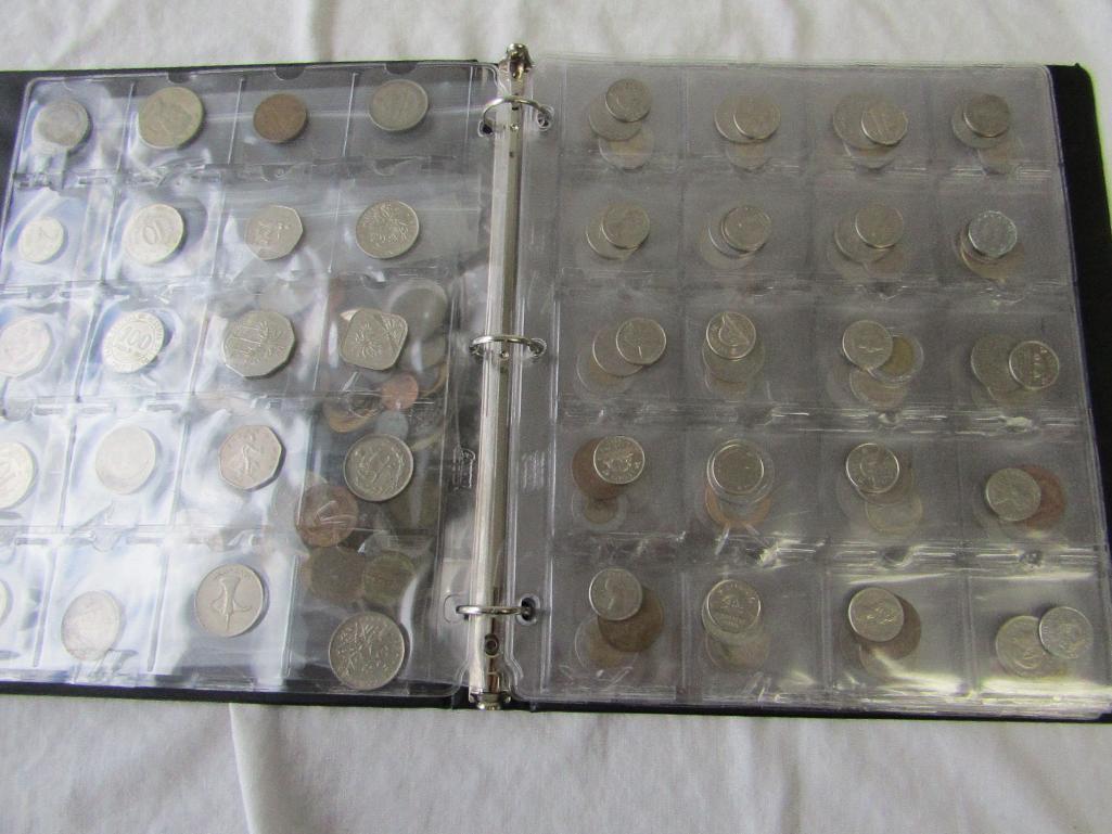 World Coins/Tokens/Medals Lot. 140 Coins In Binder and 100+ Loose Tokens/Medals/Casino.