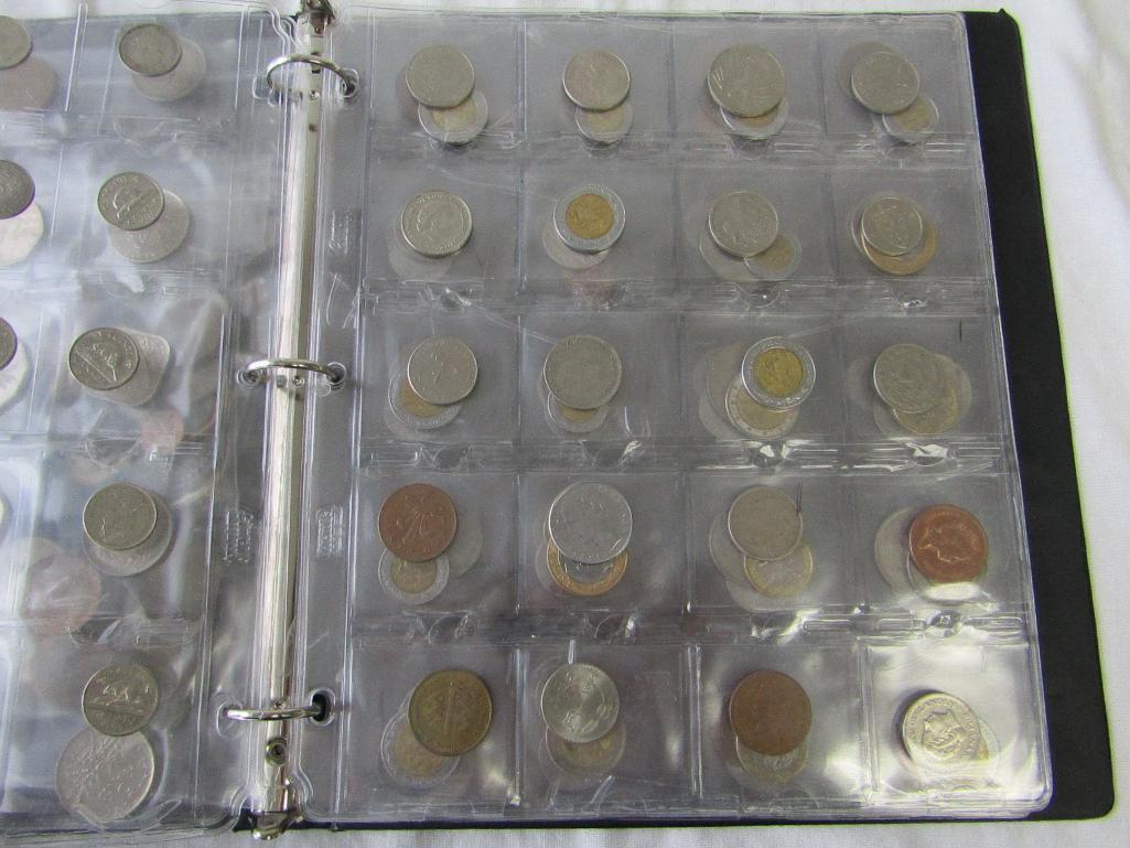 World Coins/Tokens/Medals Lot. 140 Coins In Binder and 100+ Loose Tokens/Medals/Casino.
