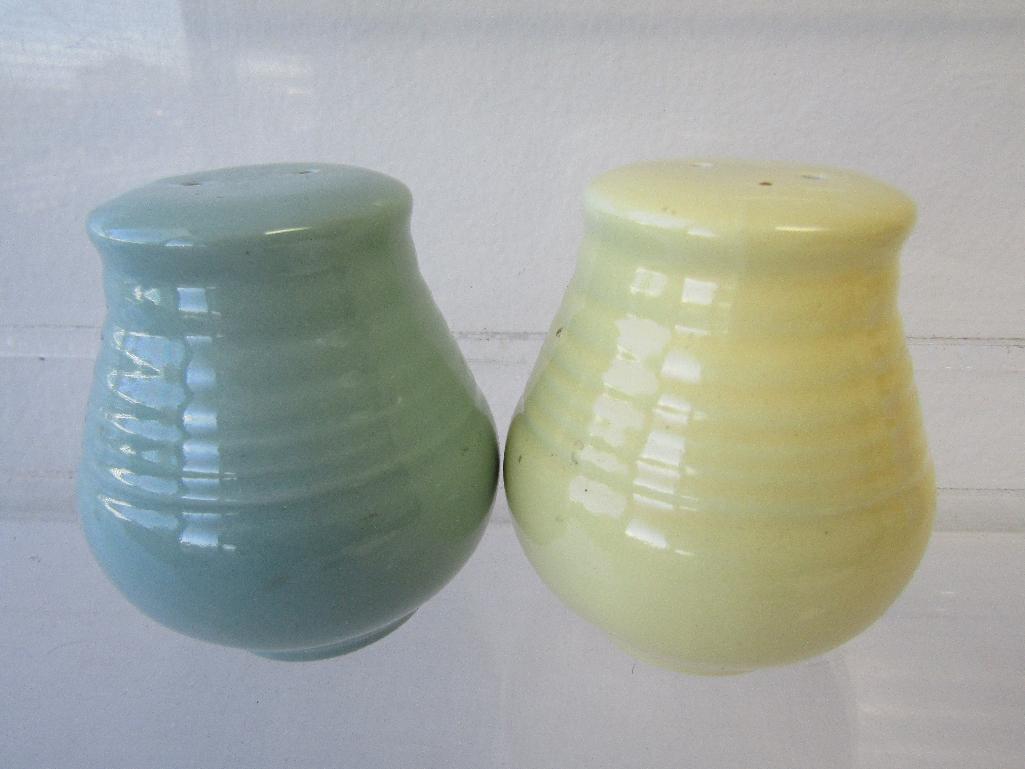 Pottery Style Salt & Pepper Shakers Sets. Possibly Pacific Pottery. 3 Sets.