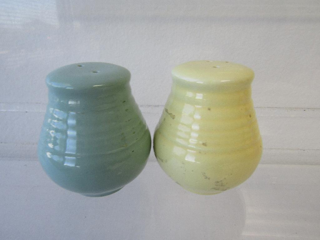 Pottery Style Salt & Pepper Shakers Sets. Possibly Pacific Pottery. 3 Sets.