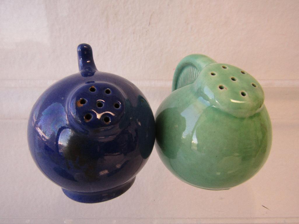 Pottery Style Salt & Pepper Shakers Sets. Possibly Pacific Pottery. 3 Sets.