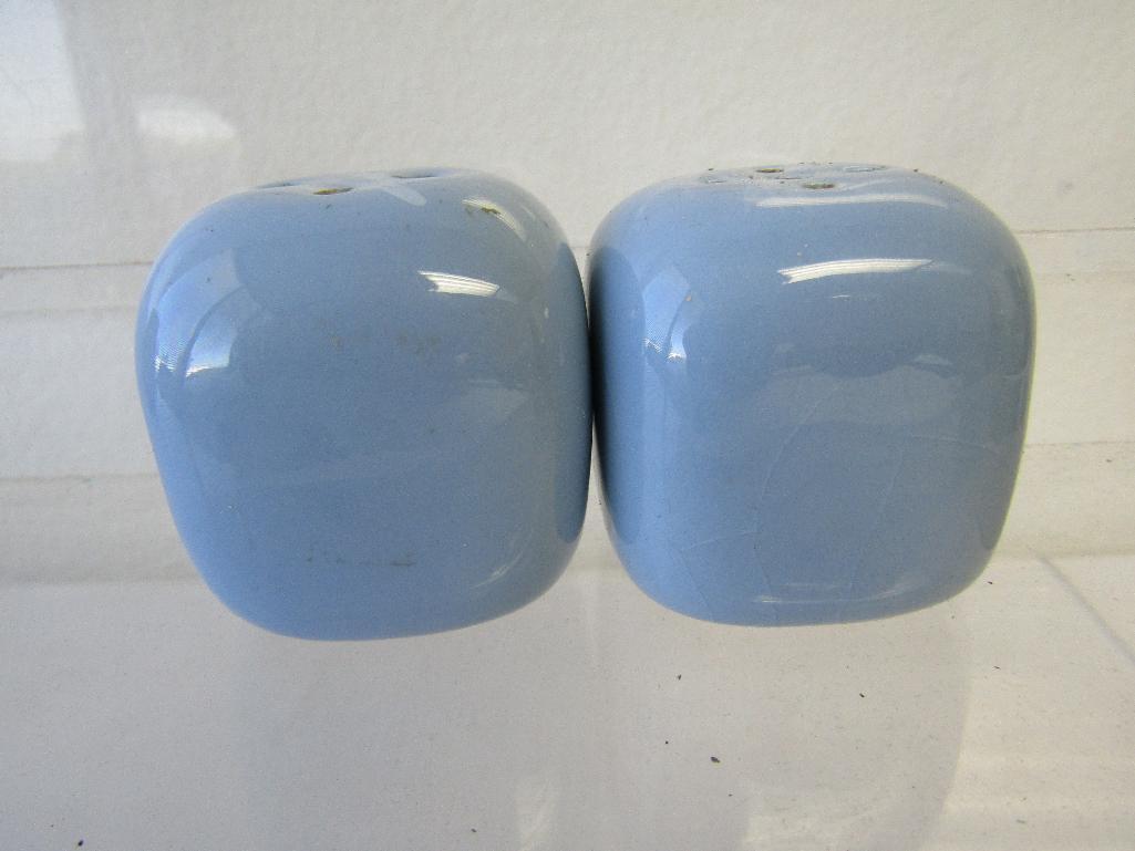 Pottery Style Salt & Pepper Shakers Sets. Possibly Pacific Pottery. 3 Sets.
