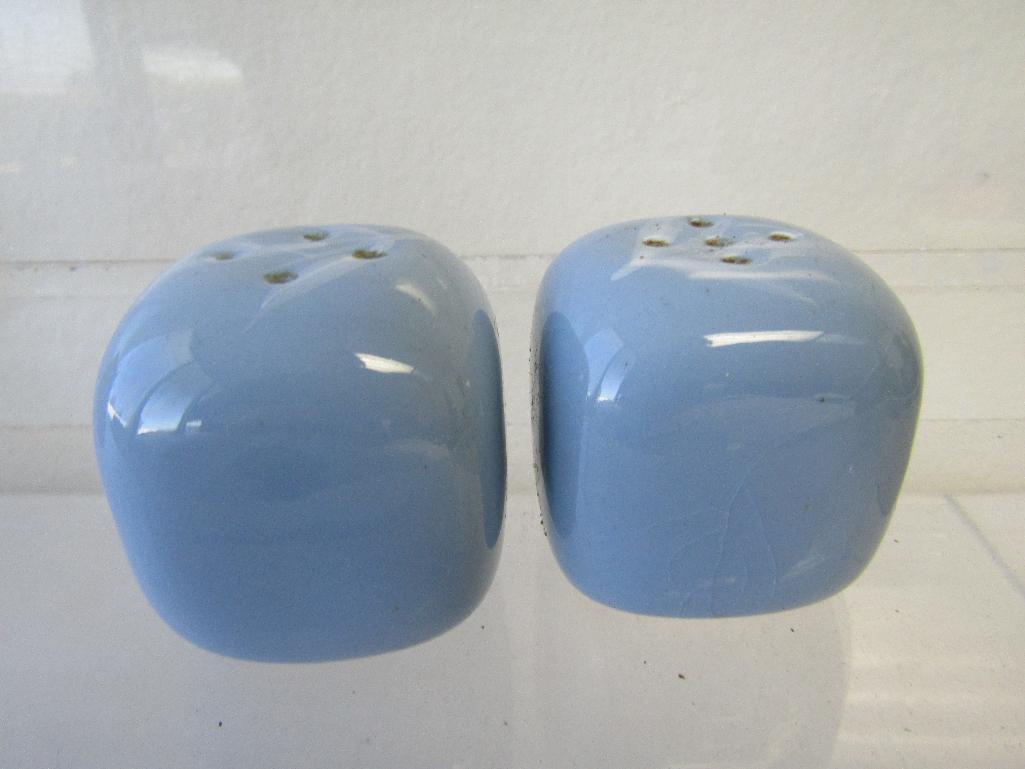 Pottery Style Salt & Pepper Shakers Sets. Possibly Pacific Pottery. 3 Sets.