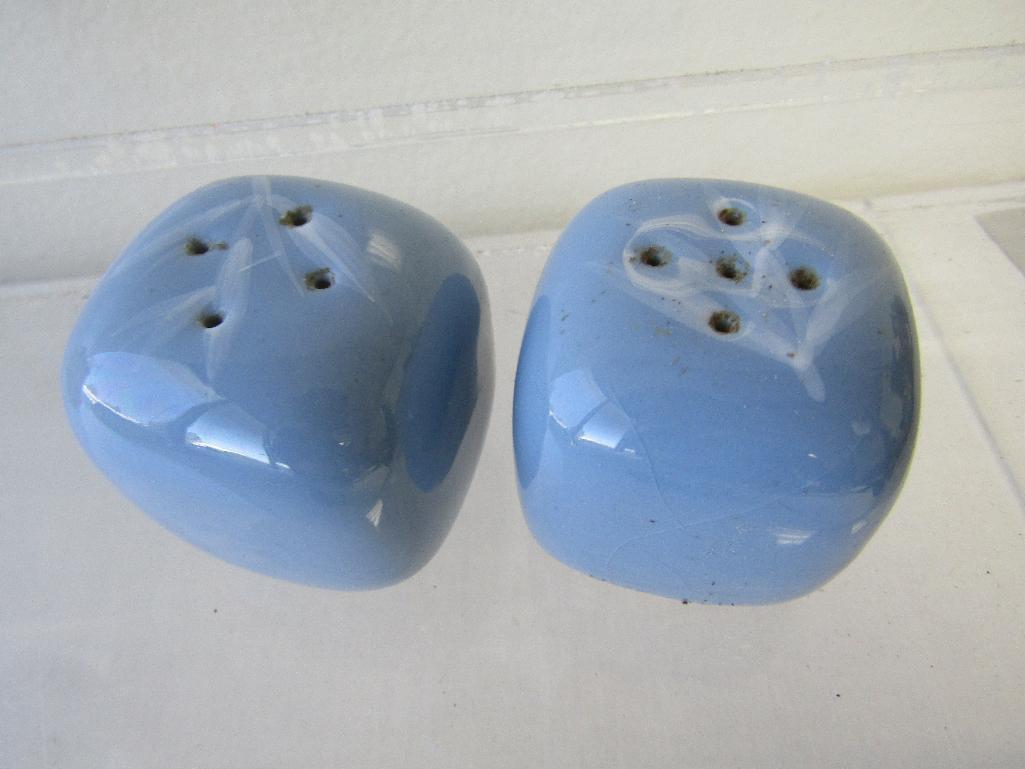 Pottery Style Salt & Pepper Shakers Sets. Possibly Pacific Pottery. 3 Sets.