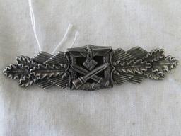 German World War II Army Silver Close Combat Clasp.