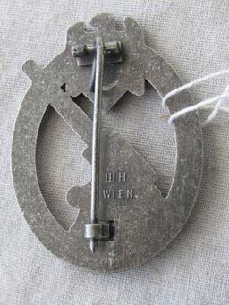 German World War II Army Flak Artillery Badge.