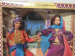 2001 Tales of the Arabian Nights Barbie and Ken Dolls. Limited Edition. New In Box.
