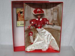 1996 Soda Fountain Sweetheart Coca-Cola Barbie Doll. Collector Edition. 1st In Fashion Classic Serie
