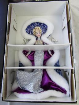 2001 Bob Mackie Fantasy Goddess Of The Artic Barbie Doll. Box Hand Signed by Bob Mackie. Ltd Ed.