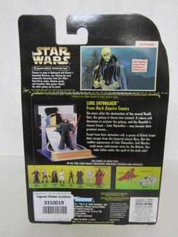 1996 Star Wars Power Of The Force Kenner Collection Action Figure. Luke Skywalker. New On Card.