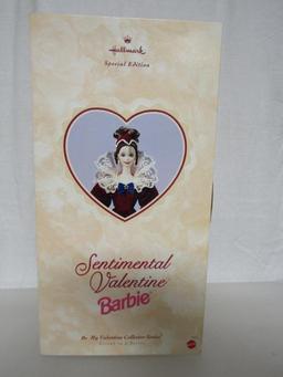 Barbie Doll. 1996 Sentimental Valentine Barbie. 2nd In Series. Hallmark Special Edition. New In Box.