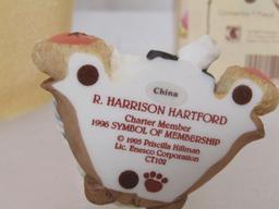 Cherished Teddies Enesco 1996 Charter Member Figurine CT102. R. Harrison Hartford. New In Box.