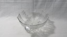 Fenton ball footed fruit bowl 1930's