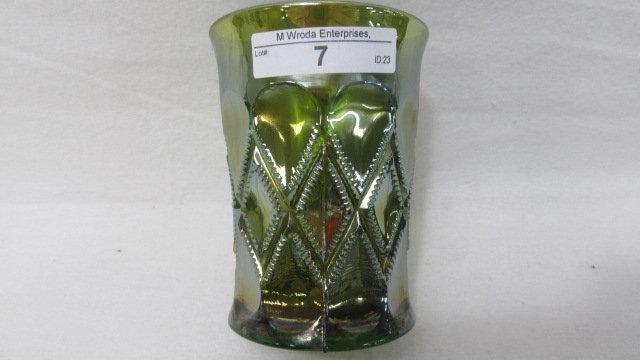 Mburg green Diamonds tumbler