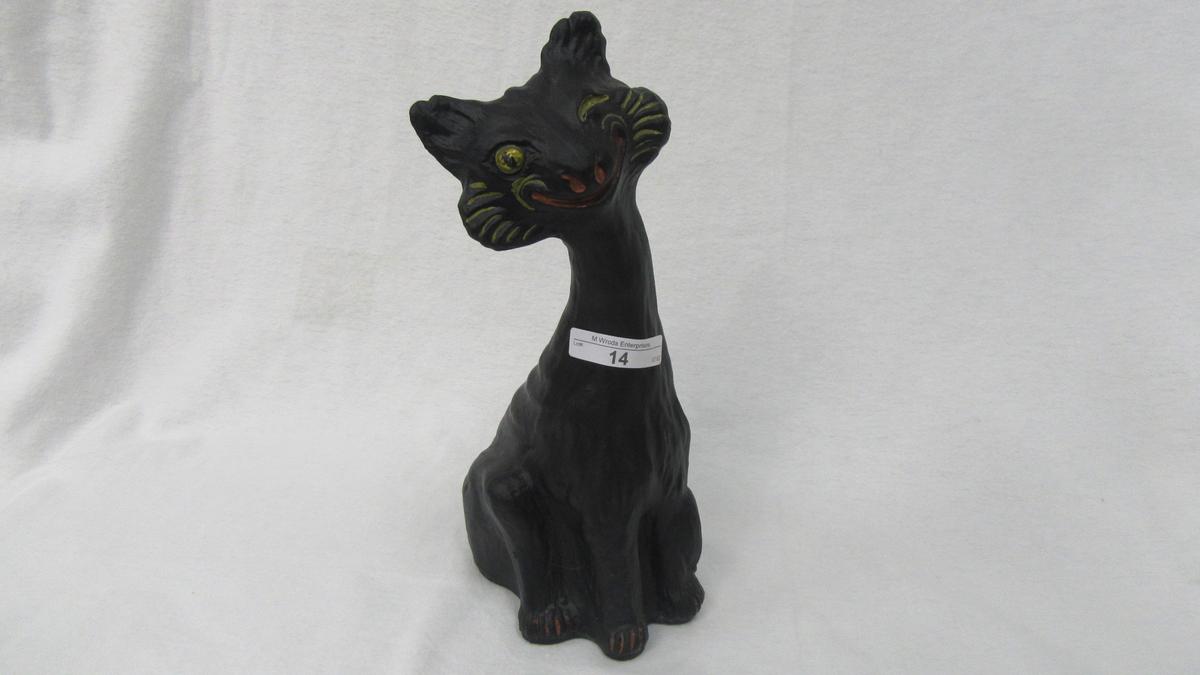 Fenton Alley Cat -  HP black satin