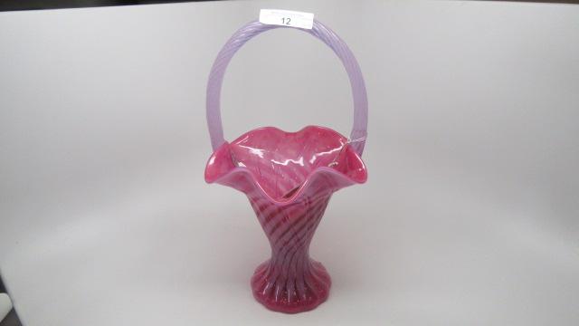 Fenton cran opal 11" basket