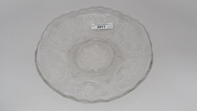 Fenton 8" Beaded Star Bowl