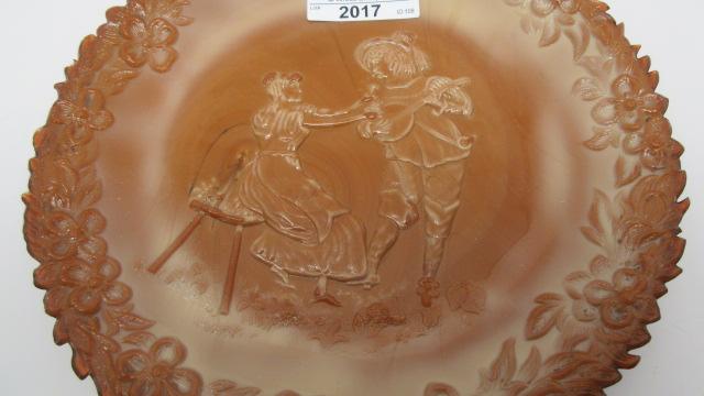 Fenton Chocolate Plate Romeo and Juliet