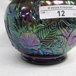 Fenton Contemp. Carnival Rosebowl