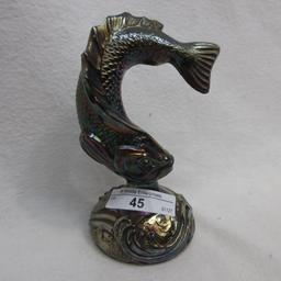 Fenton Carnival Fish Paperweight