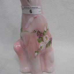 Fenton HP Roselene Alley Cat - "Circle of Love" Joyce Coella - 15/15