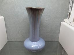 Fulper 13.75"� drip glass Arts & Crafts flared vase.