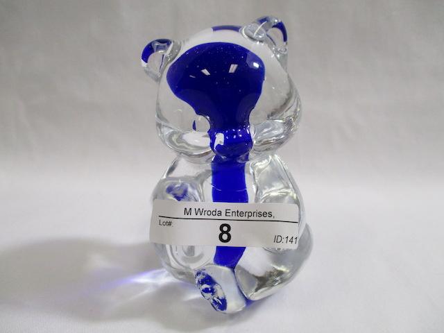 Fenton cobalt core sitting bear