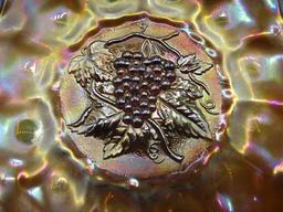 imp 8.5" Amber Heavy Grape plate