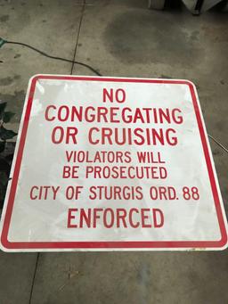 No Crusing or Congregating