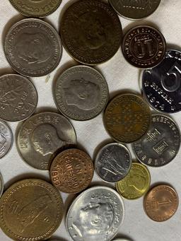 Old Foreign Coin Lot