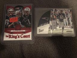 Tom Brady die cut insert lot patriots the Kings