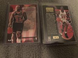 Michael Jordan 1990+IBk-s Insert Lot tough pulls: