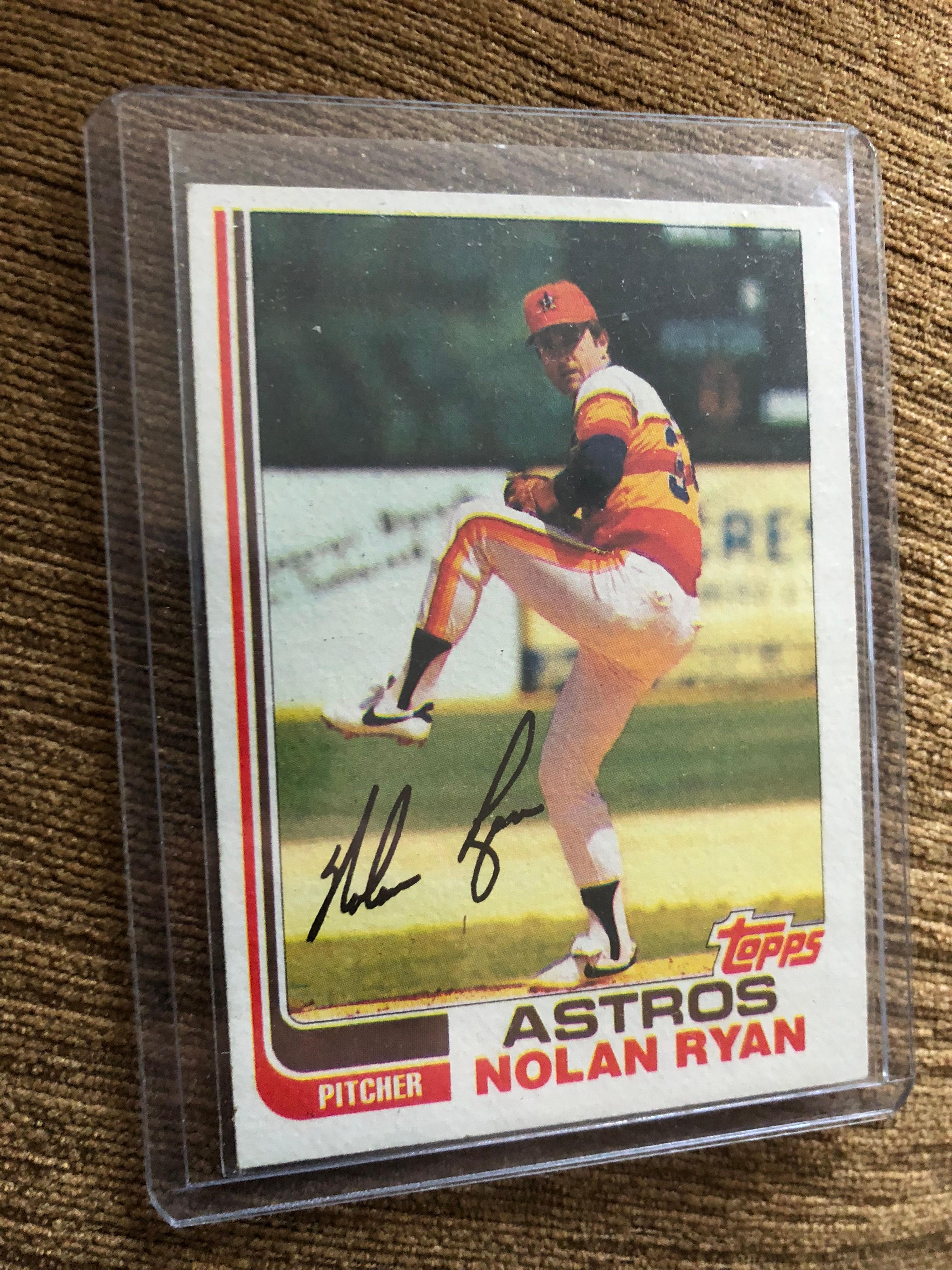 ASTROS NOLAN RYAN PITCHER