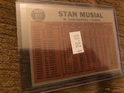 STAN MUSIAL - ST. LOUIS CARDINALS  OUTFIELD - PLAYS 21ST SEASON