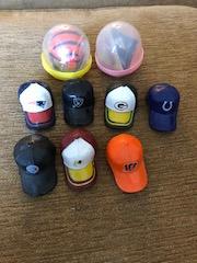 NFL Visor Toy Hats displays nice