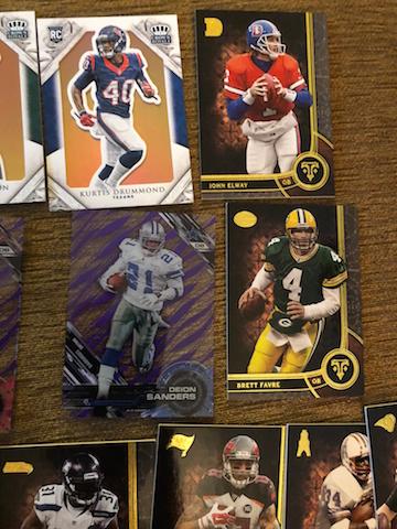 FOOTBALL LOT:XAVIER COOPER- RONNIE LOTT- JOIQUE BELL- ARIAN FOSTER-MATT FORTE-KAM CHANCELLOR-MIKE EV