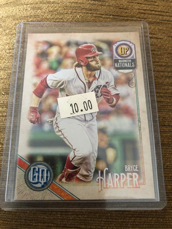 Bryce Harper Gypsy Queen Bazooka Back SP