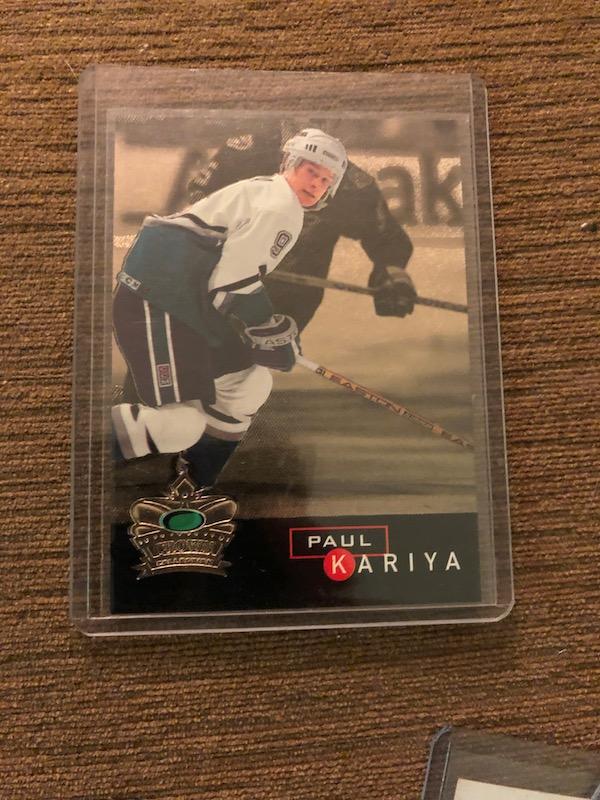 1995-96 Parkhurst International Crown #4 Paul Kariya