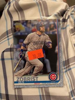 Topps Zobrist Ben Chicago Cubs