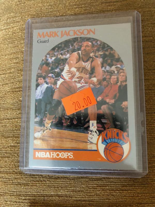 NBA Hoops Mark Jackson Knicks