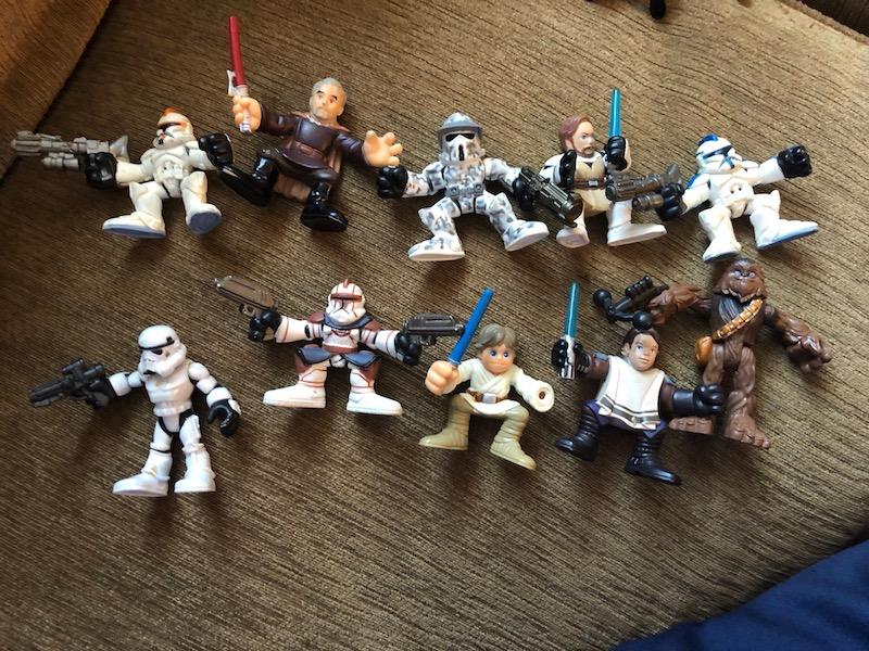 Star wars Mini Figure Lot of 10