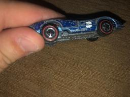 Redline hotwheel mattel 1969 Porsche 917 electric blue Hong Kong version vintage