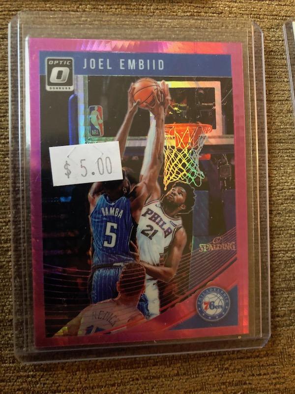 Joel Embiid Pink Refractor